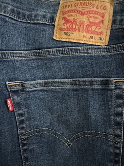 Levi’s 502 Taper Men’s Jeans – Dark Wash (36x30)