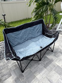 Heated Double Camping Chair NEW