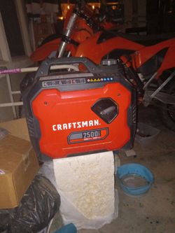 Craftsman 2500i  generator