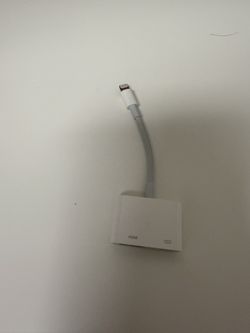 Adaptador de conector Lightning a AV digital