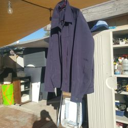 London Fog  Size  XL  Mens  Dark  Blue  Jacket  8 ASK  $25.00