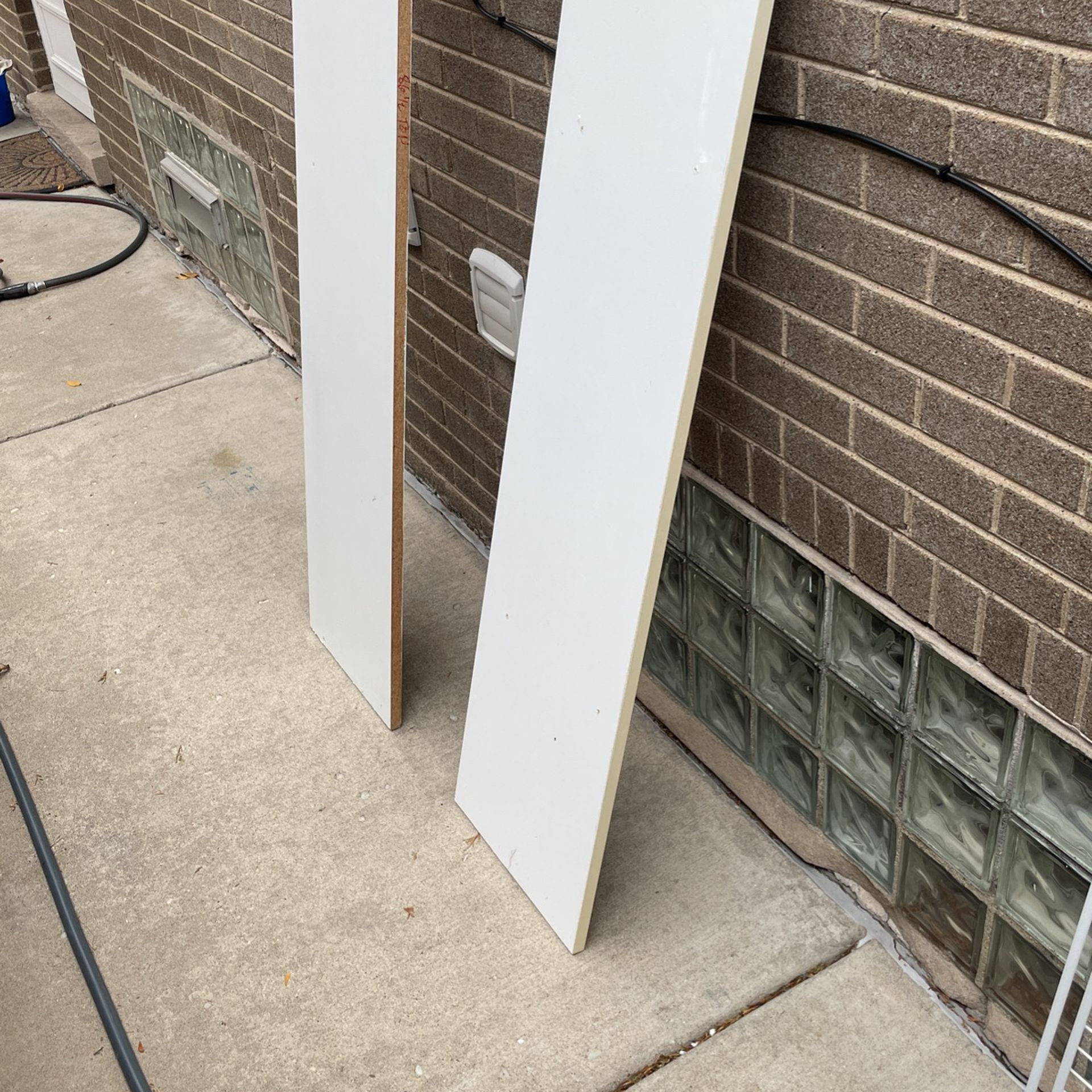 White 14” Deep Shelves