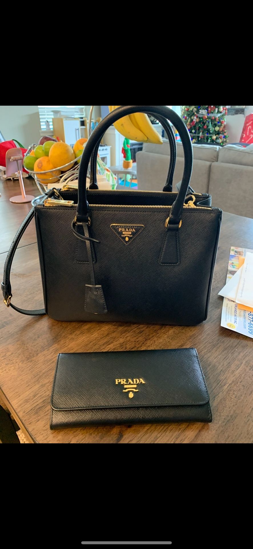 Prada Saffianno Bag Small