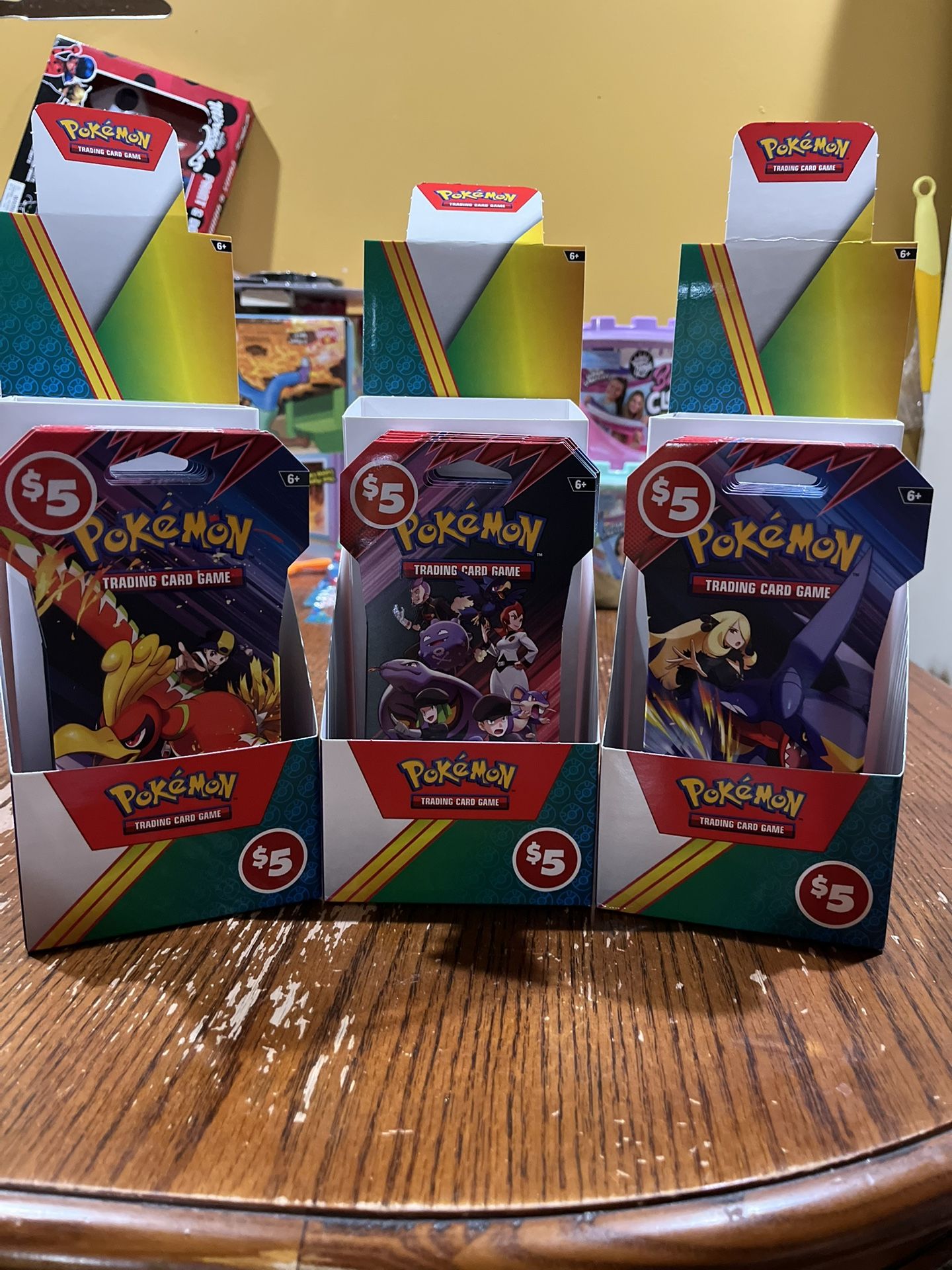 Pokemon Destined Rivals Booster Pack X30