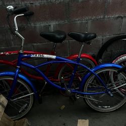 Blue Cruiser Bike