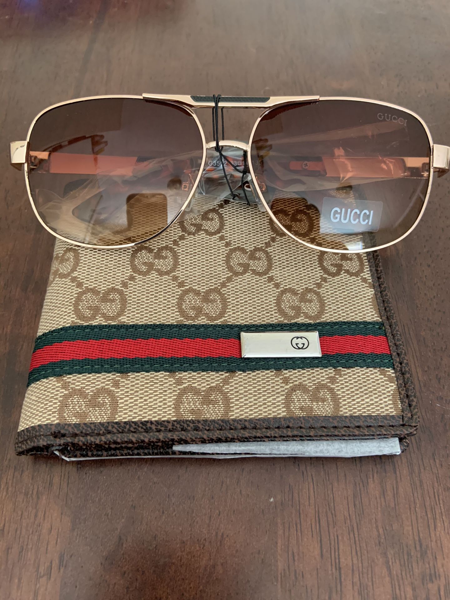 Men’s wallet and sunglasses