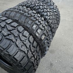 4 new tires Lt35x12.50r17 Different brands, but all new $399.00 all 4