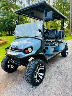 EZGO Gas⛽️ Forward 4 Seat Custom lifted golf cart express l6 6