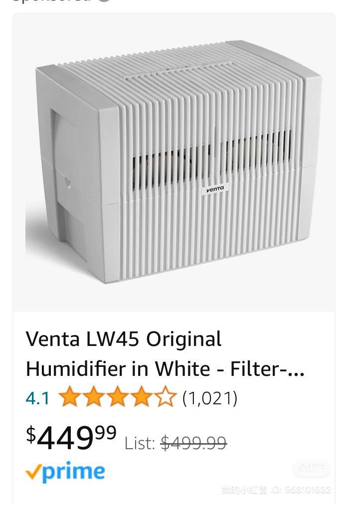 Venta Humidifier Filter Free Clean Healthy Quiet