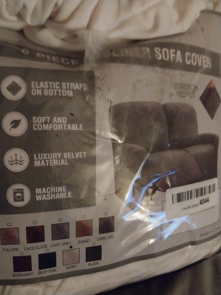 Double Recliner Couch Cover