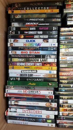 **DVDs for Sale**