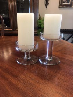 Two candle holder