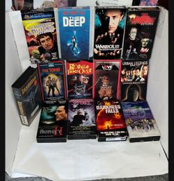 VHS VCR Bundle Lot All For $40 Or $10 Each 