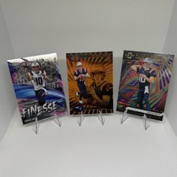 Drake Maye 3 Card Rookie Lot