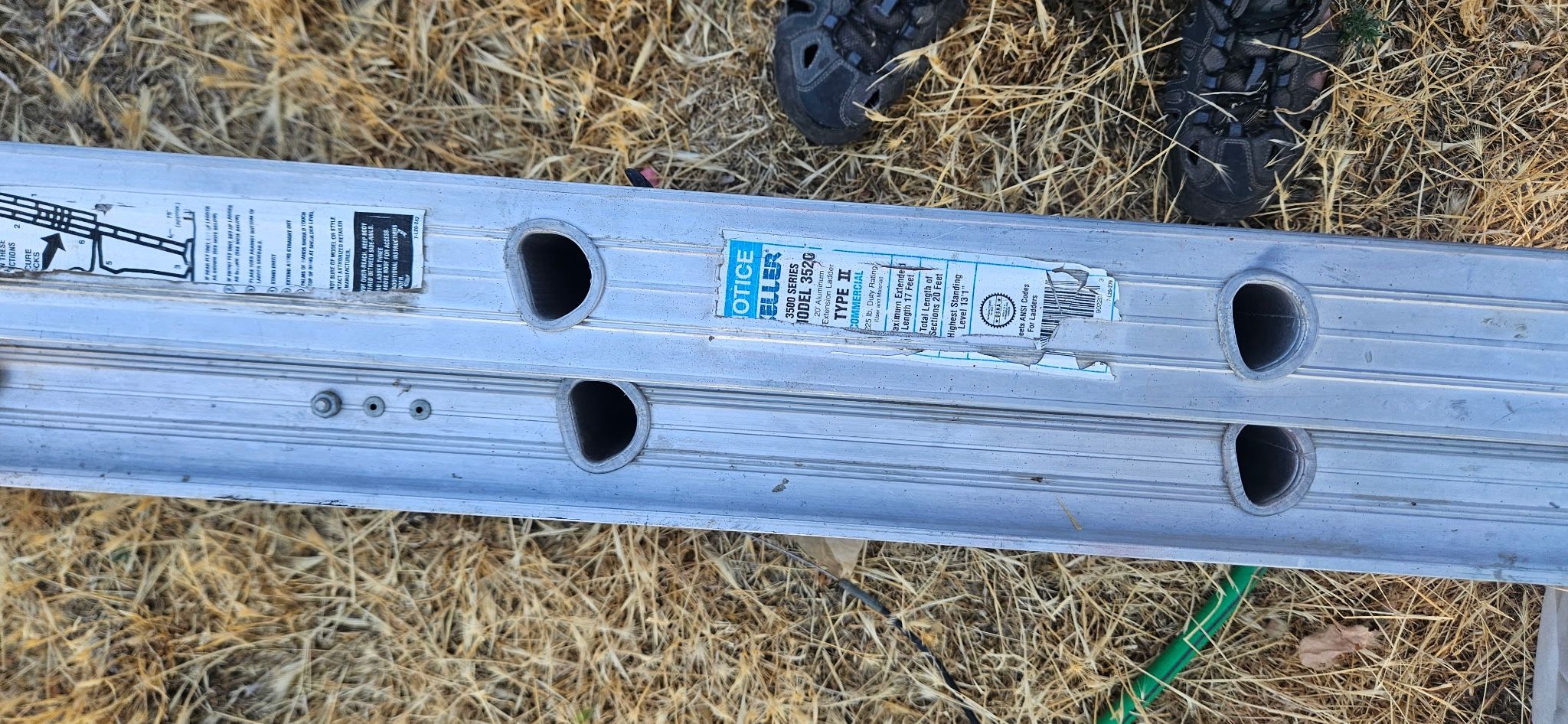 Commercial Keller 17 Foot Extension Ladder