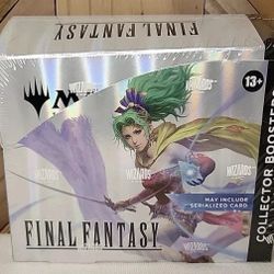 Magic The Gathering Final Fantasy Collector Booster Box MTG Sealed New