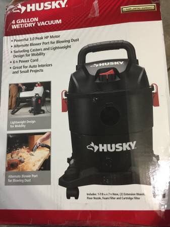 Husky 4gal VAC