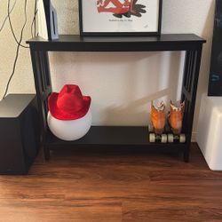 Black Console Stand 