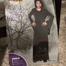 Hooded Robe Costume XL Child Size