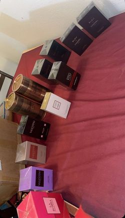 variety of available perfumes