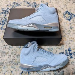 Air Jordan 5 Bluebird Sizes 7m And 9.5m