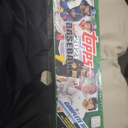 topps baseball complete aet unopened 