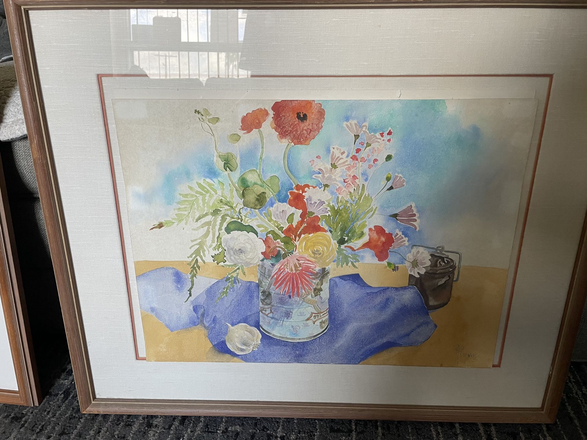 Patty Flynn  24 X 29 Water Color Painting 