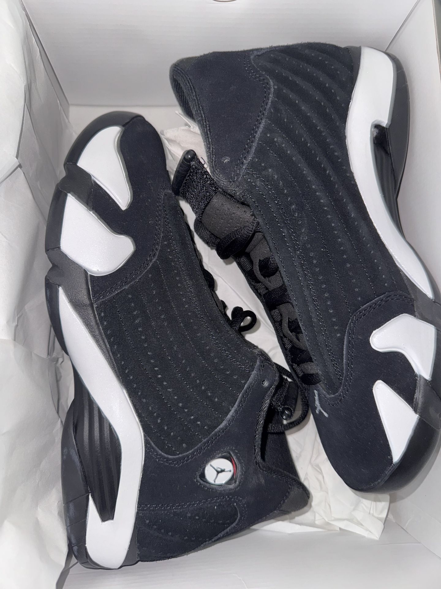 Jordan 14 Retro White/black
