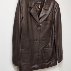 Genuine Brown Leather Jacket 