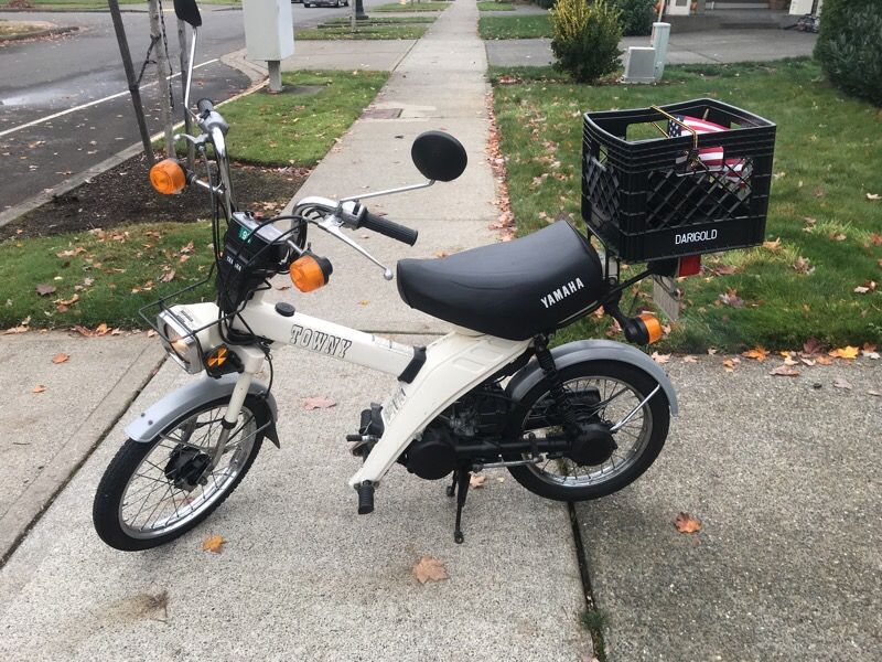 yamaha towny moped