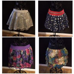 Girl skirts and shorts size 7/8 name brand
