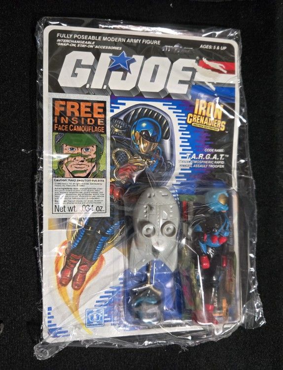 GI Joe TARGAT MOC Original Steel Sealed