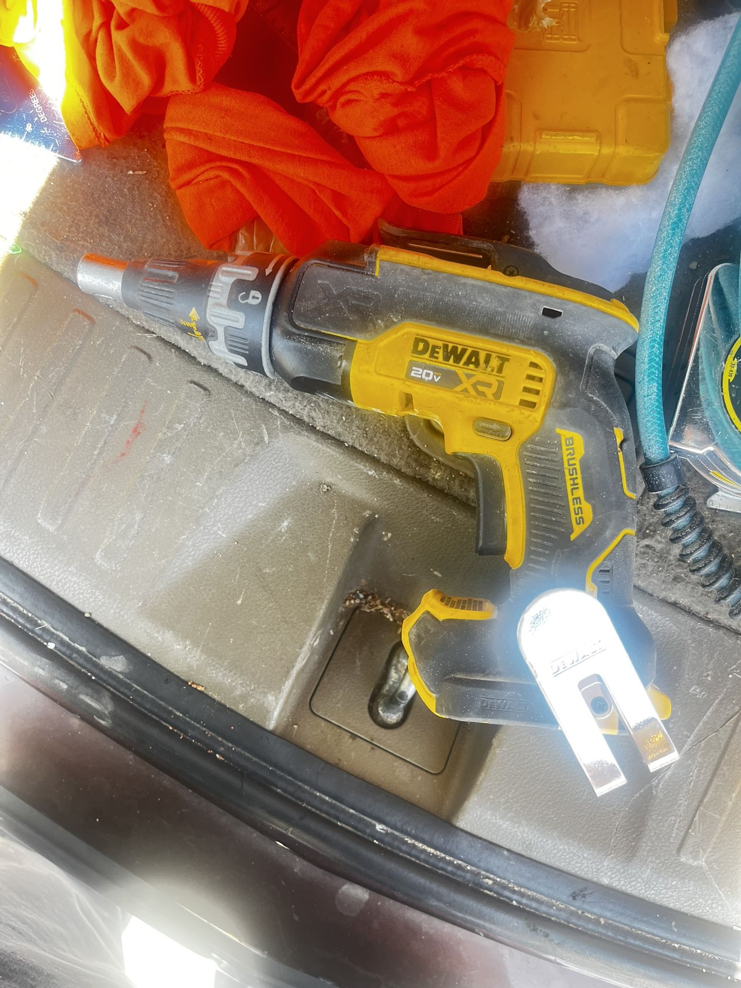 DEWALT DRYWALL GUN AND WEED WACKER