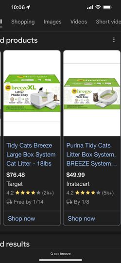 Cat Breeze Litter 4 Of Them