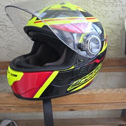 Scorpion motorcycle helmet