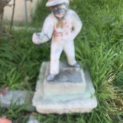 Antique Vintage Lawn Jockey