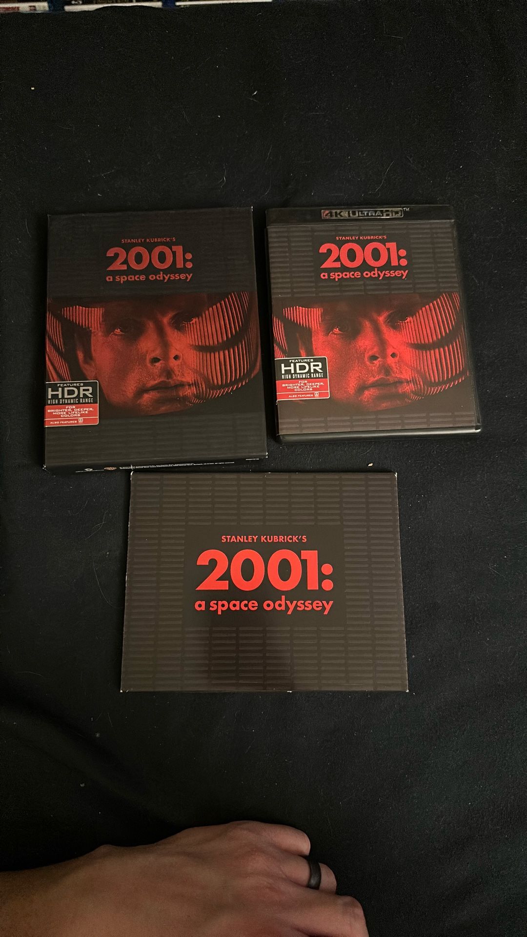 2001 A Space Odyssey 4k Box Set Movie With Booklet 3 Disc Set