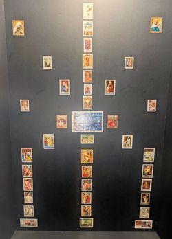 Painting Picture Postal Stamp Posters