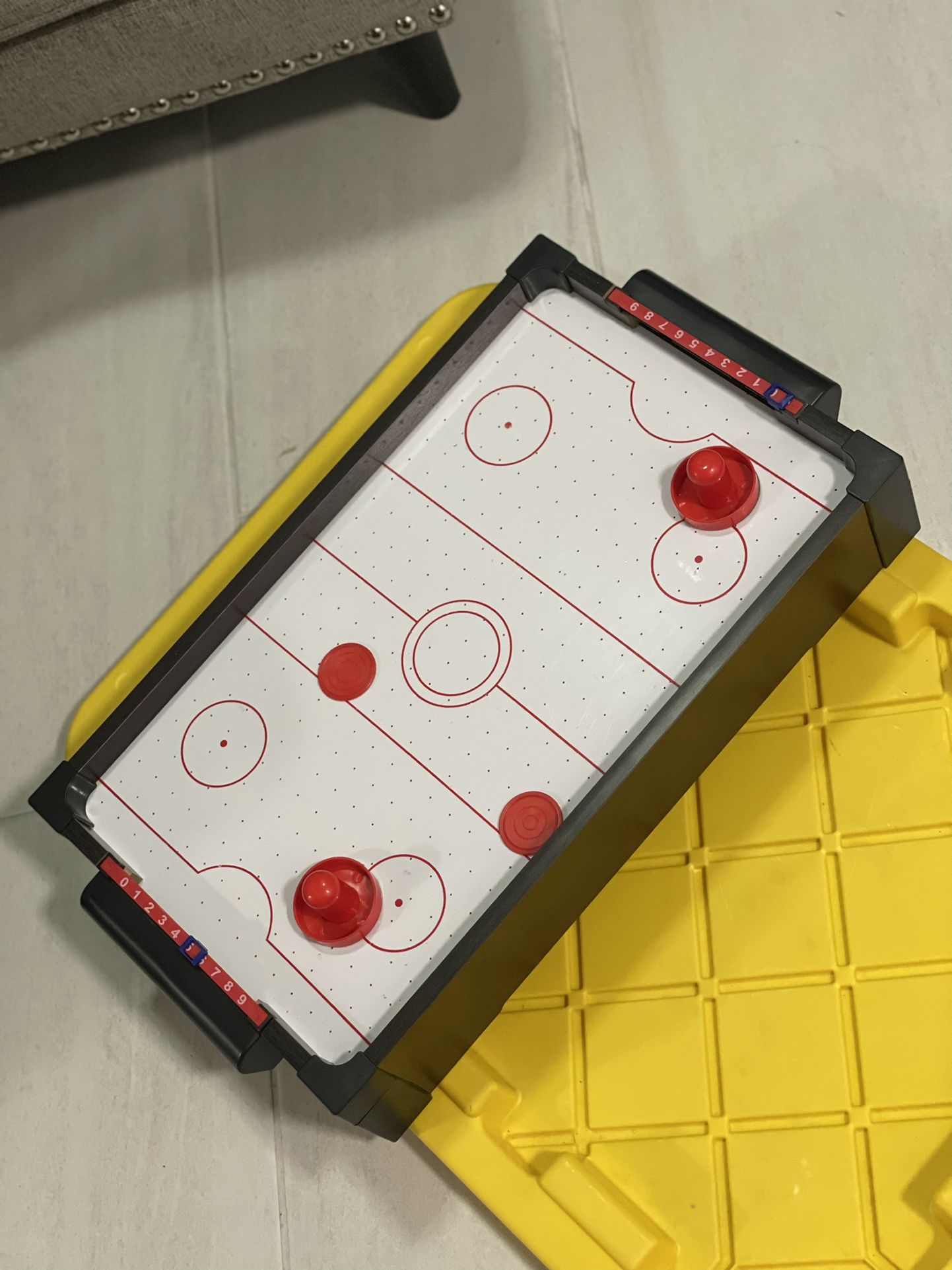 Miniature Air Hockey Table 