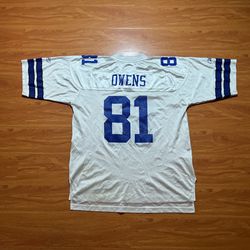 Vintage y2K Dallas Cowboys Terrell Owens Jersey  Size XL 