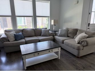 Sofa and love seat