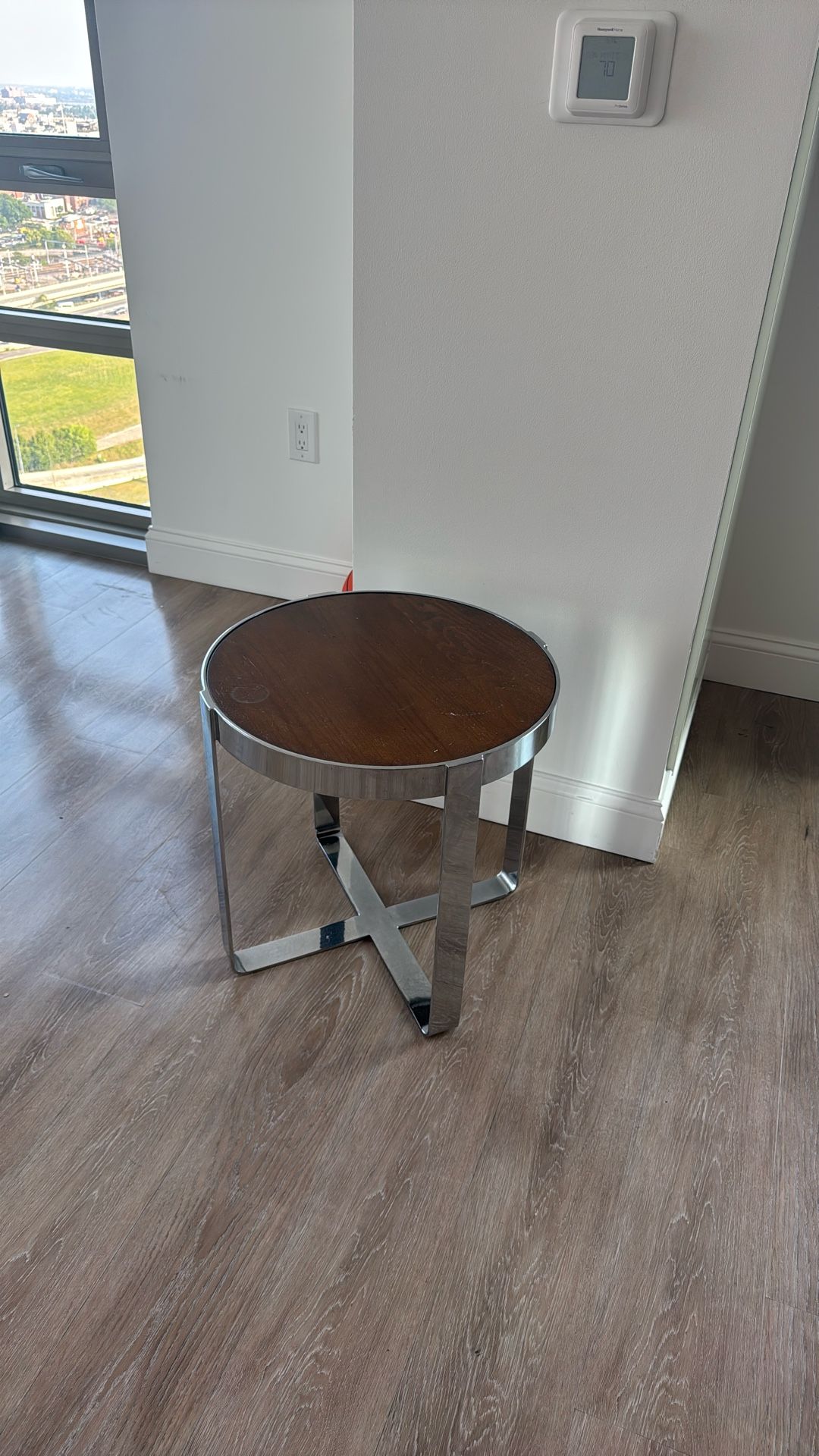 Brown Round Table