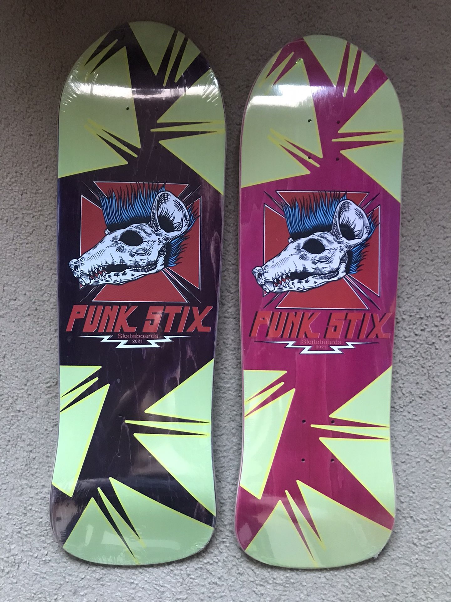 Tony Hawk Punk Stix Skateboards