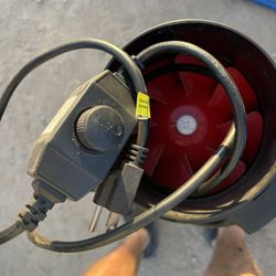 Carbon Air Filter W/ Fan And Controller