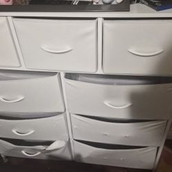 8 drawers fabric dresser FREE