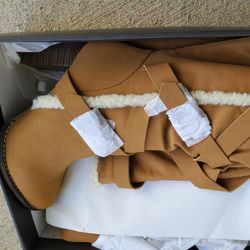 Leila Stone Knee High Boots  sz.10