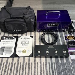 Revv G20 Tube Guitar Amplifier Head W/Extras