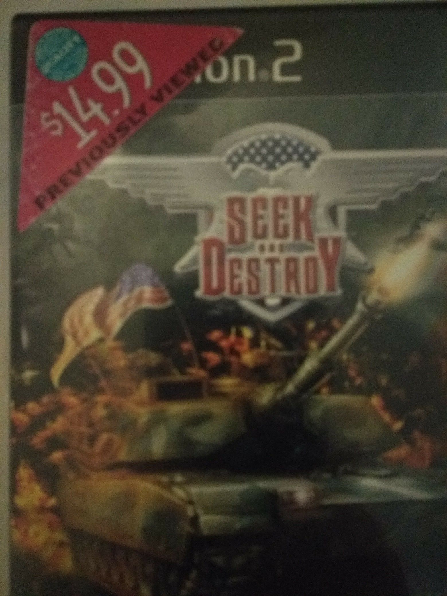 SEEK AND DESTROY PS2 COMPLETE