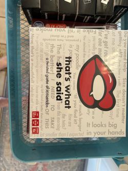 That’s What She Said game