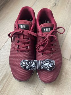 Nobull Maroon Zebra Sneaker W10